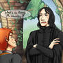 Weasleys Pranking Snape