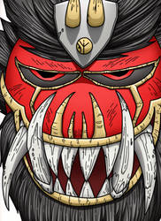 Demon Mask Color