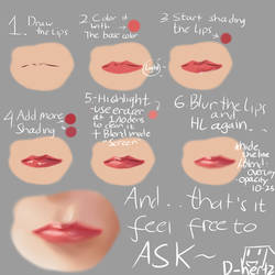 How I Paint Lips