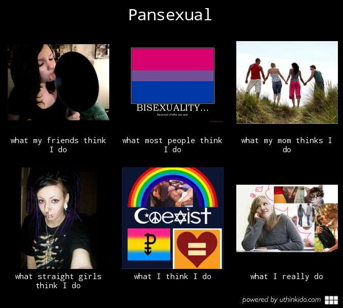 pansexual what people think i do