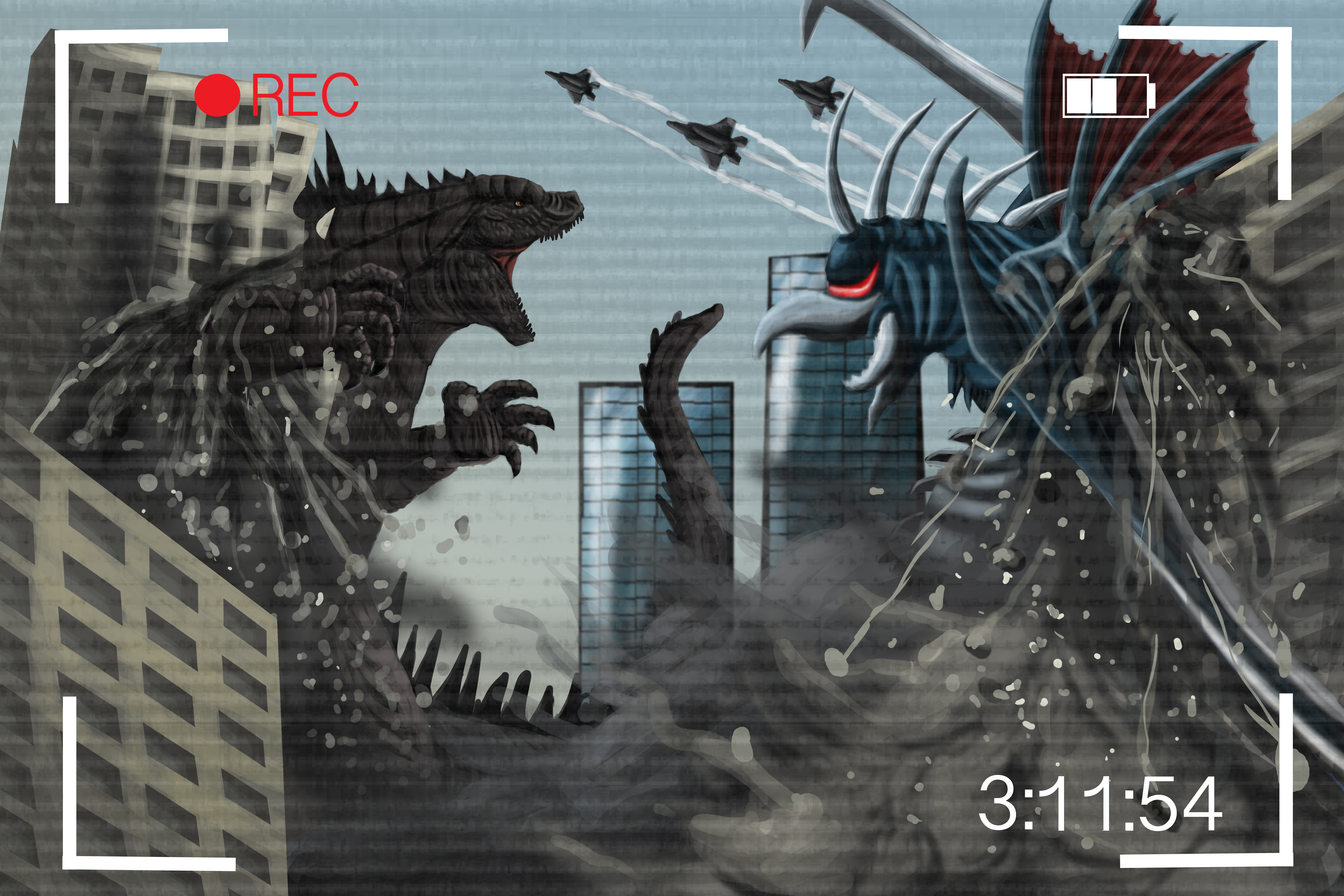 Godzilla vs Gigan 2014