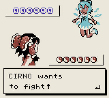 Wild CIRNO Appeared!