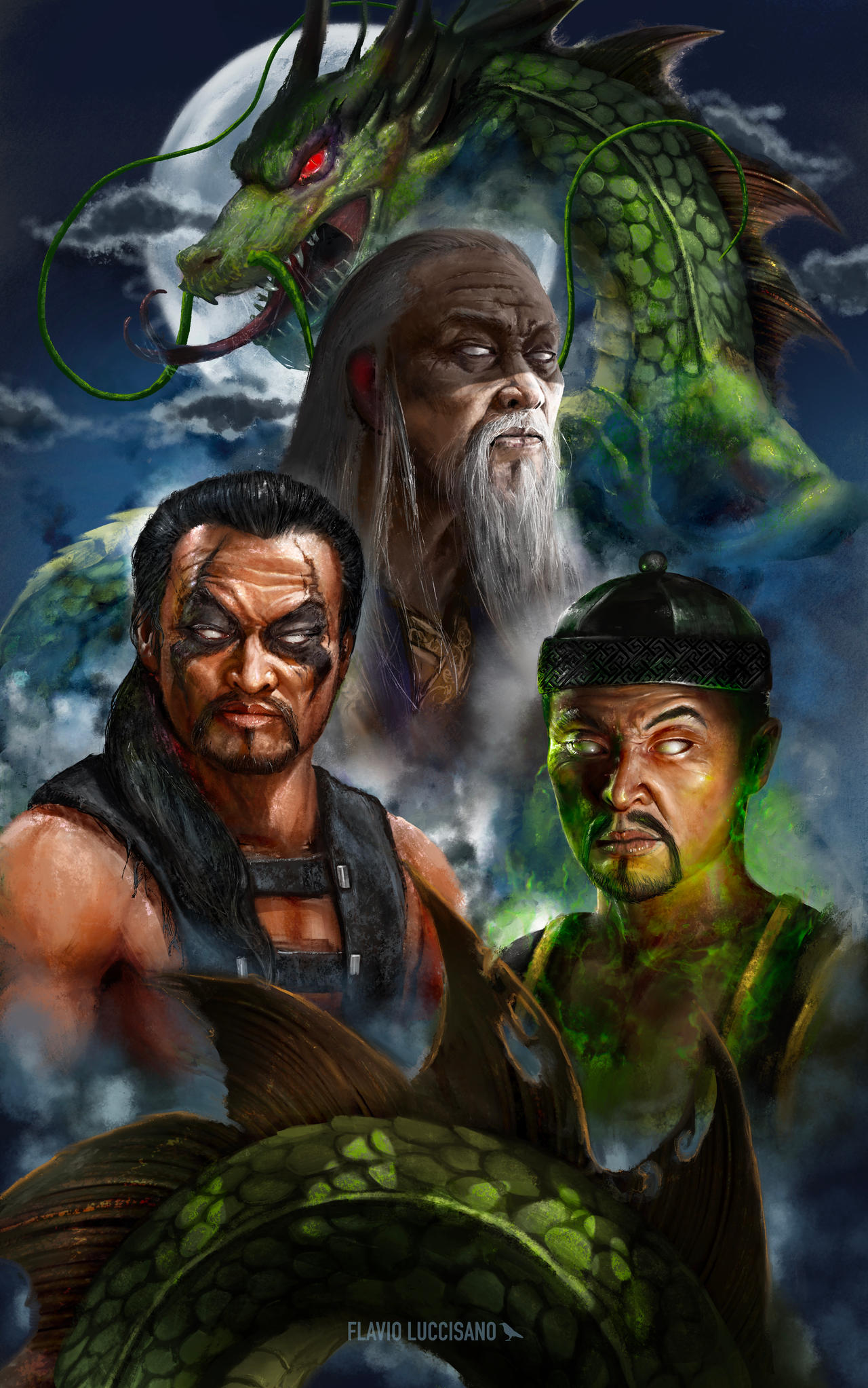 Shang Tsung Trilogy by flavioluccisano on DeviantArt