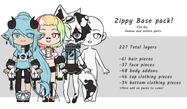 P2U Zippy base pack
