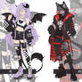 (Closed) Demon and kitty auction adopts