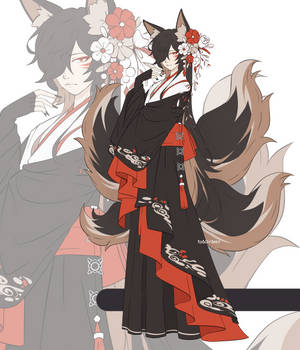 (Closed) Kitsune deity adopt auction