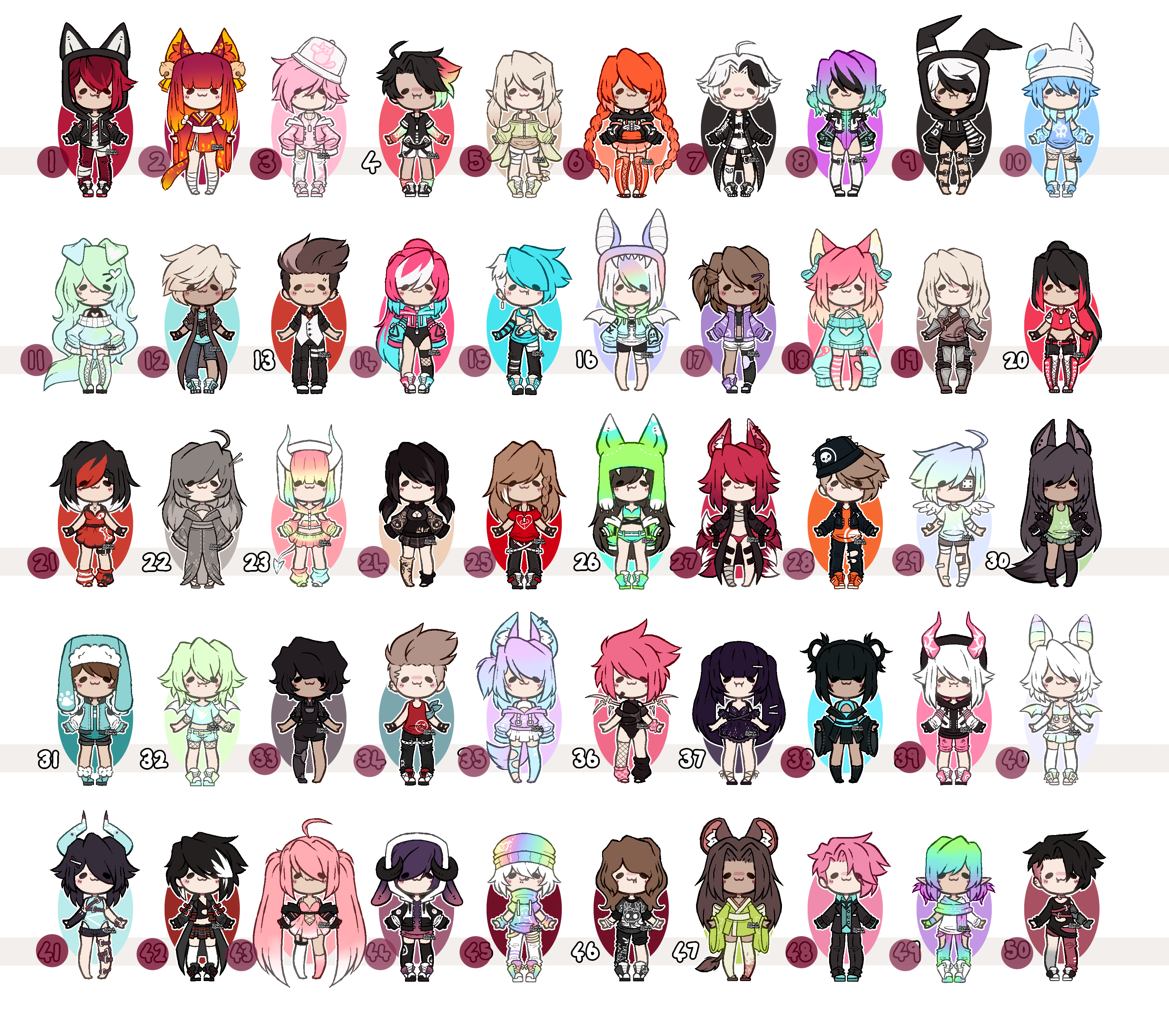 (4/50 Open) Mini Adopts