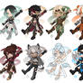(1/8 Open) Fantasy Adopts