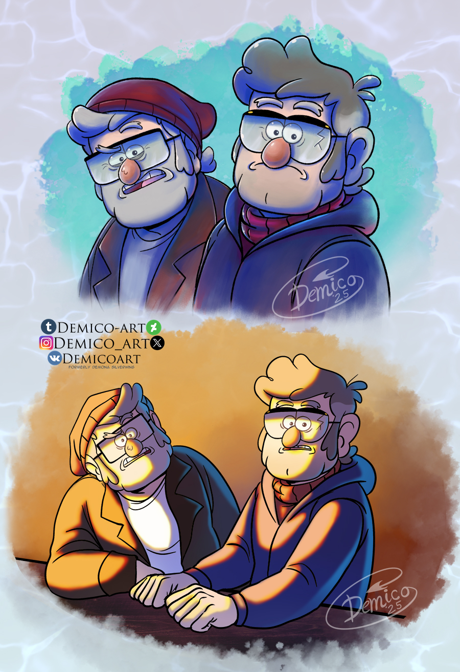 Deviantart Stan Stan Twins surprised by Demico-Art on DeviantArt