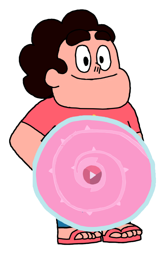 Steven Universe with shield by EthanCrossMedia on DeviantArt