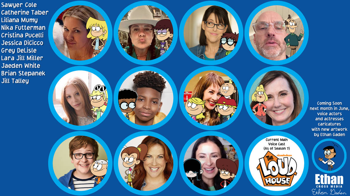 The Loud House Main Voice Cast Season 7 2024 By EthanCrossMedia On the-loud-house-main-voice-cast-season-7-2024-by-ethancrossmedia-on