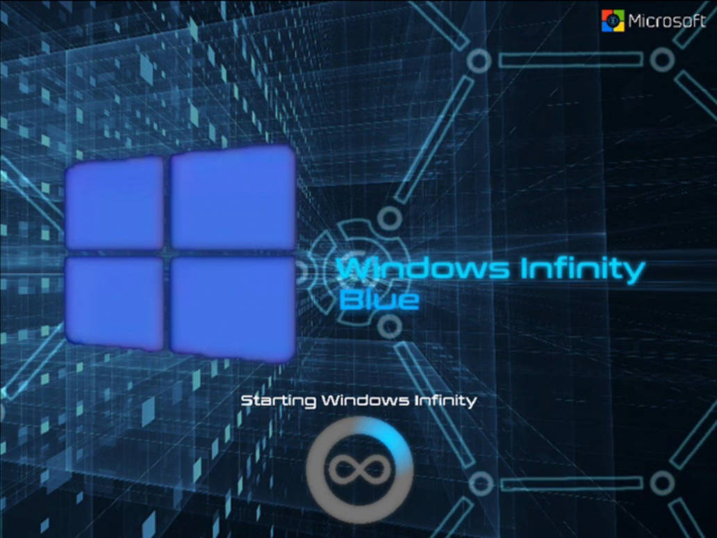 Windows Infinitity Windows Infinity Blue by ChromaticAeternus on DeviantArt