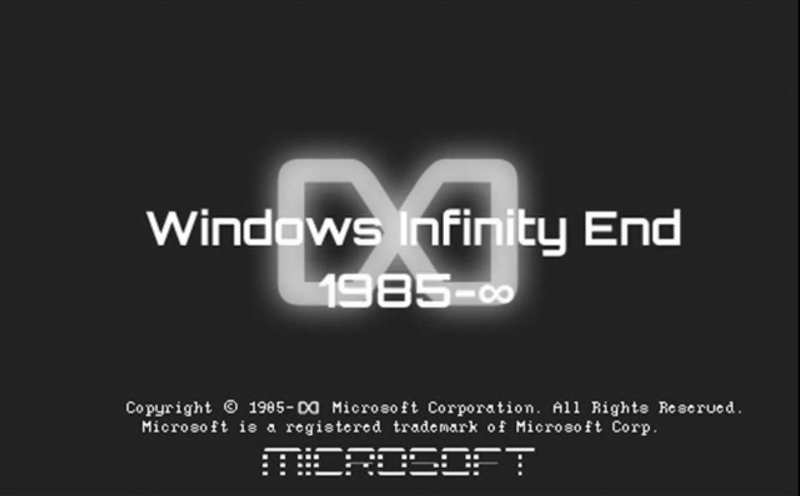 Windows Infinity End by ChromaticAeternus on DeviantArt