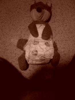Shakti DIapered in Sepia