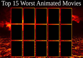 Top 15 Worst Animated Movies (Meme Template)