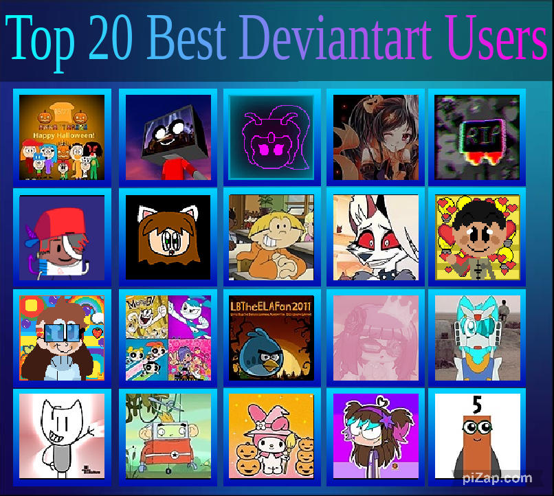 My Top 20 Best Deviantart Users (Part 3) by ShamarChannel2009 on DeviantArt