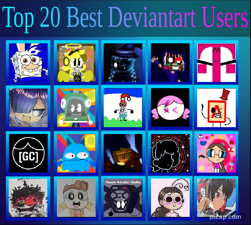 My Top 20 Best Deviantart Users (Part 4) by ShamarChannel2009 on DeviantArt