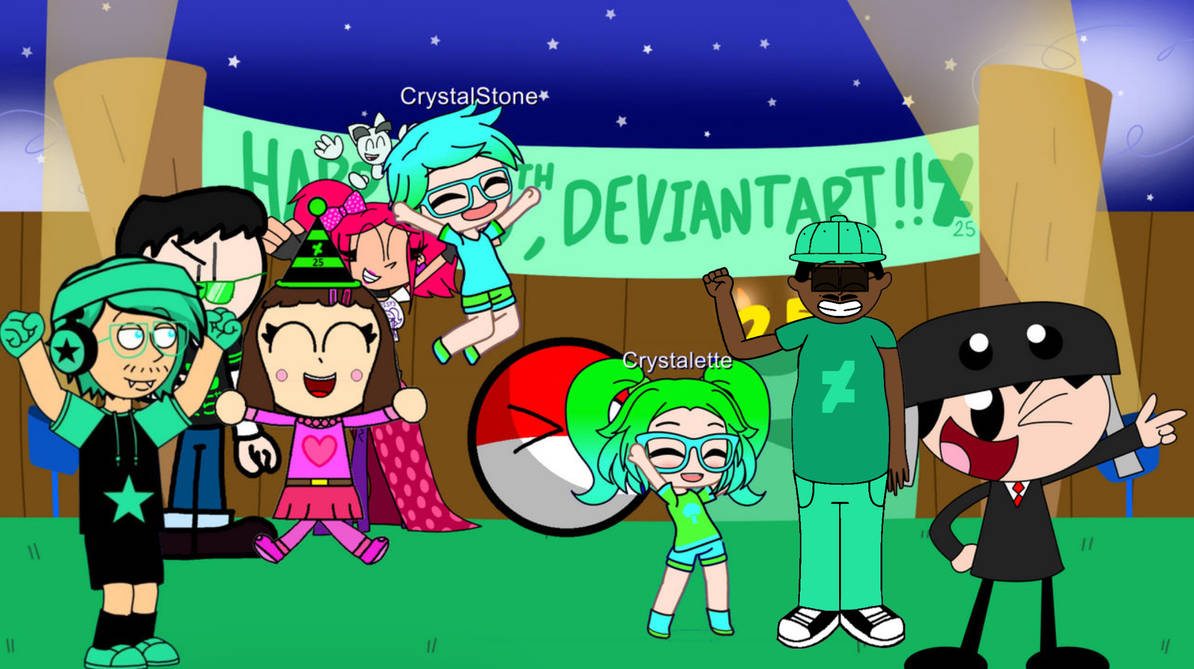 2009 Deviantart The DeviantArt 25th Anniversary Party (Collab) by ShamarCHTeen2009 on ...