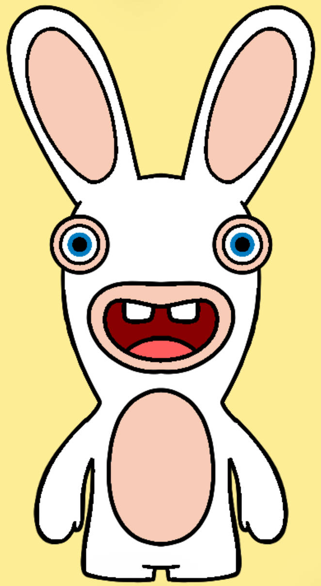 Nickelodeon Rabbids Deviantart Rabbid (Rabbids Invasion) by ShamarCHTeen2009 on DeviantArt