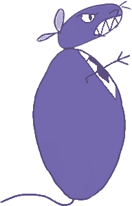 Violet Mouse from (12 oz. Mouse Swap AU)
