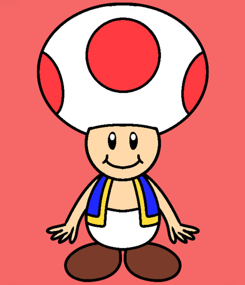 Toad Mario Rope Deviantart Drawcember Day 29: Toad (Super Mario Bros) by ShamarTheCoolCat2009 on ...