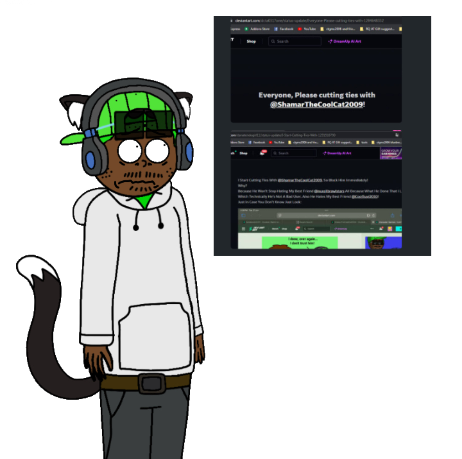 Umohmar Deviantart Uh oh... by ShamarTheCoolCat2009 on DeviantArt