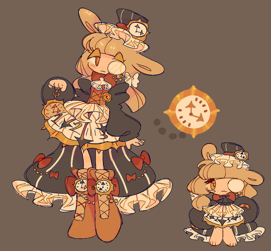 Clockmaker rabbit - auction by Retrorainbowz on DeviantArt
