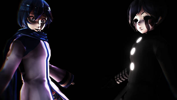 [MMD] Five Nights At Meiko's - Kaito Meets Puppet