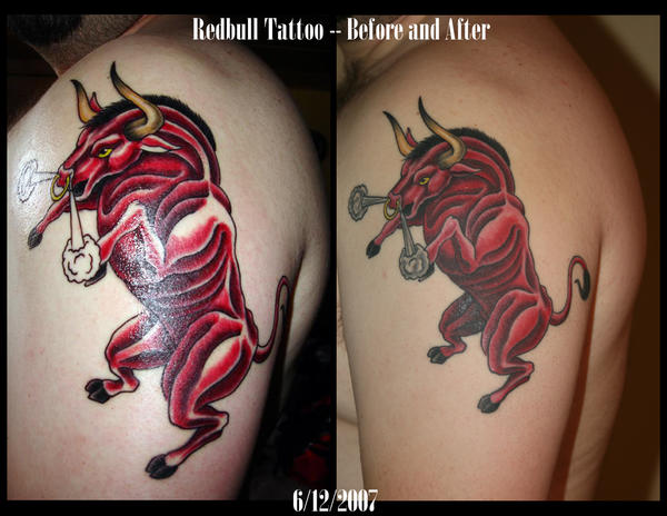 Redbull Tattoo By Blankstare On Deviantart Redbull Tattoo By Blankstare On Deviantart