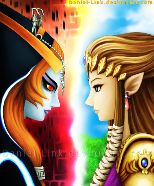 Midna and Zelda