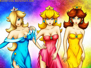 Rosalina, Peach and Daisy