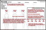 Reference sheet template by Keigora