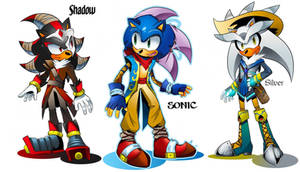 Sonic, Shadow, and Silver