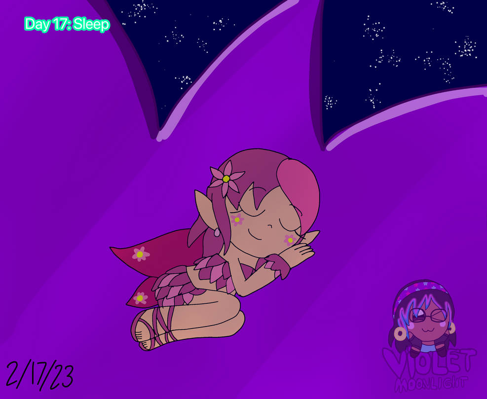 Deviantart Masterofsleep Day 17: Sleep by Violetmoon404 on DeviantArt