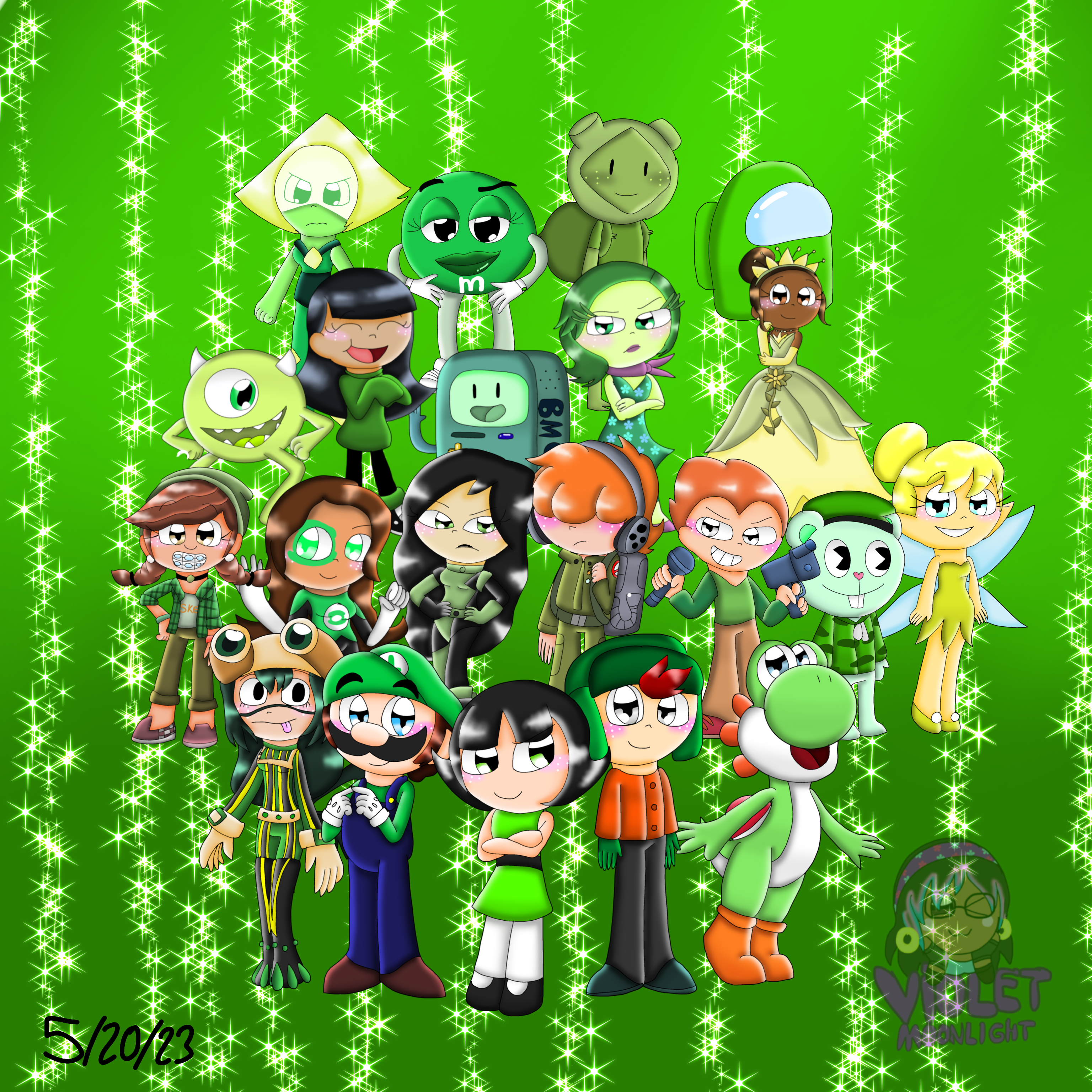 Green Rabbit Ova Green by VioletMoonAnimation on DeviantArt