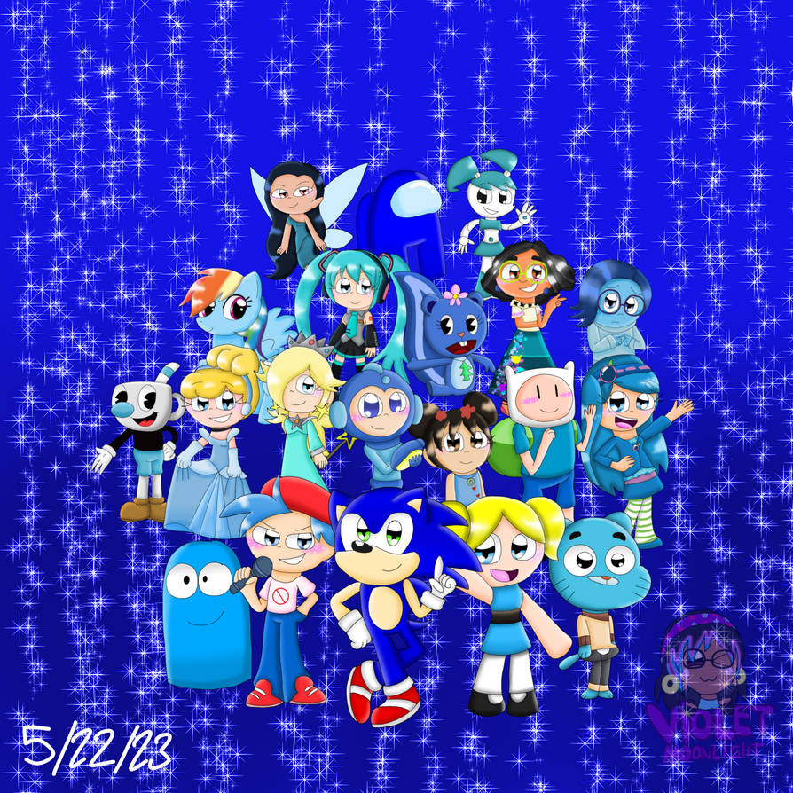 Blue by Violetmoon404 on DeviantArt