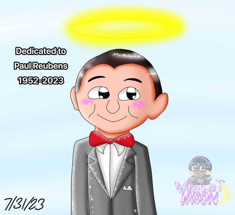Dedicated to Paul Reubens by Violetmoon404 on DeviantArt