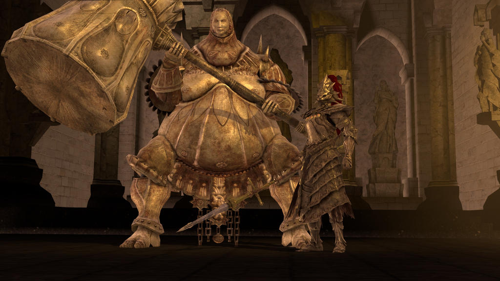 Ornstein And Smough By Mepel On DeviantArt ornstein-and-smough-by-mepel-on-deviantart