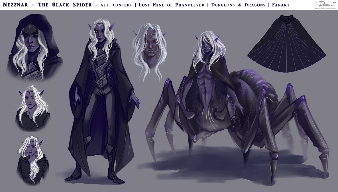 Nezznar Nezznar - The Black Spider by Coloralecante on DeviantArt