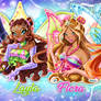 Winx Club Enchantix Panorama Poster