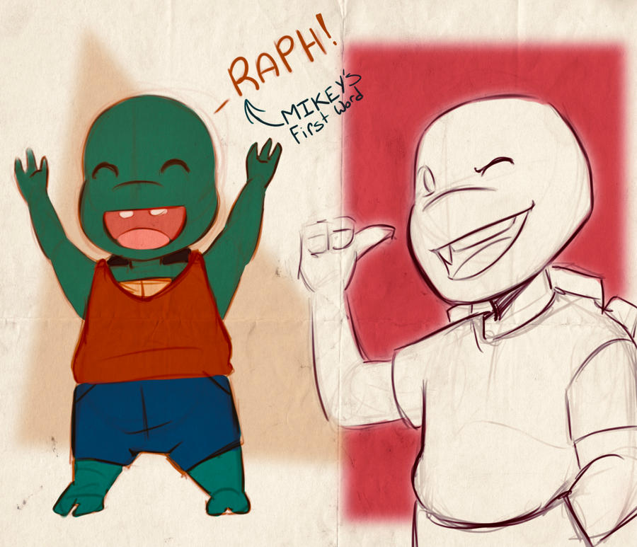 Mieke Raph Mikey and Raph by Capricornicis on DeviantArt