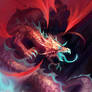 red-blue dragon
