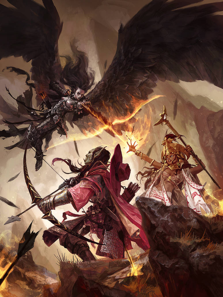 Daughters of Fury by michalivan