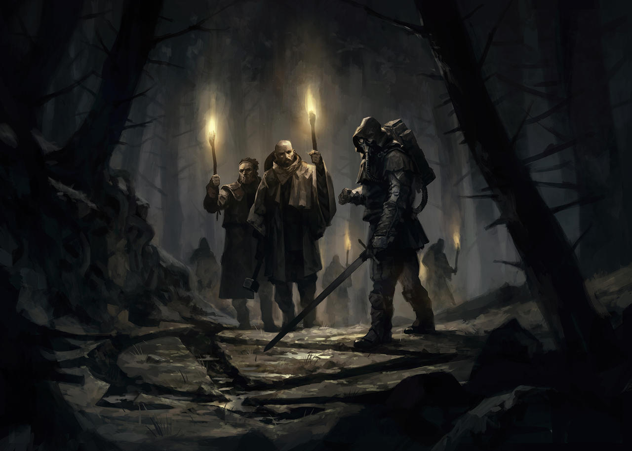 Trail of Barghest by michalivan