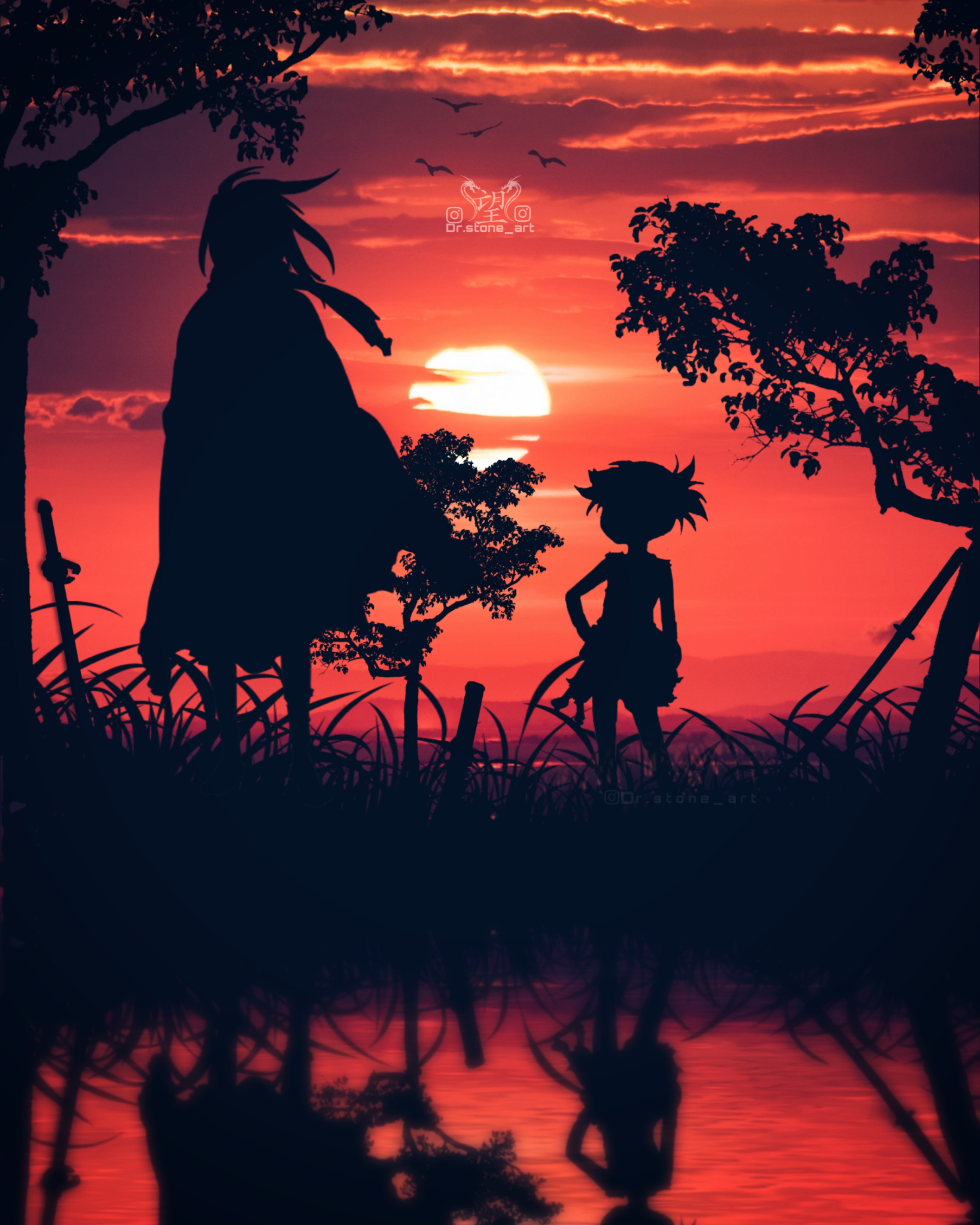 Dororo Silhouette Wallpaper Editing By Me By Drstoneart On Deviantart