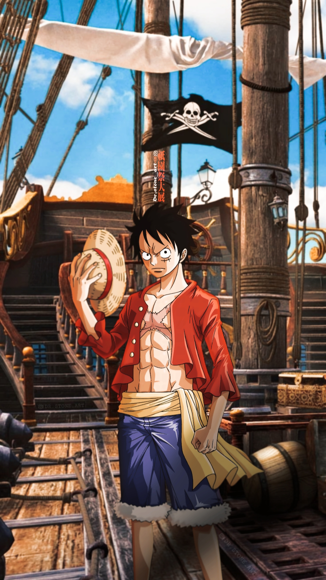 Luffy wallpaper by Drstoneart on DeviantArt