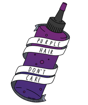 Purple Hair Don't Care