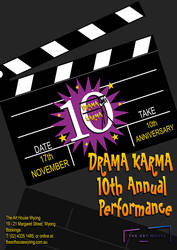 Drama Karma 10th Anniversary Poster