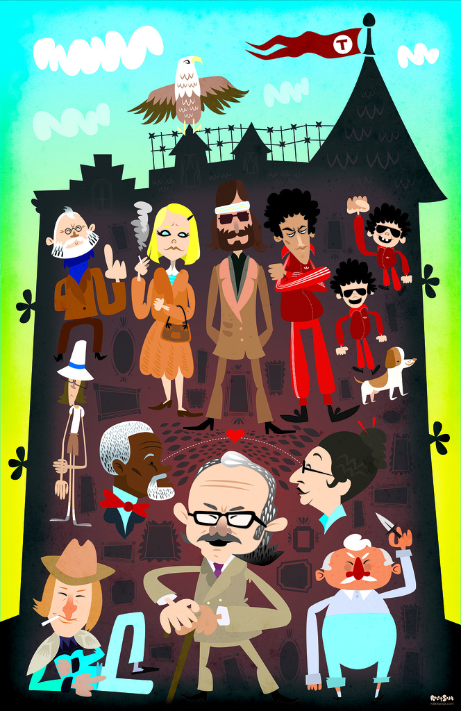 Royal tenenbaums by Robotsoda