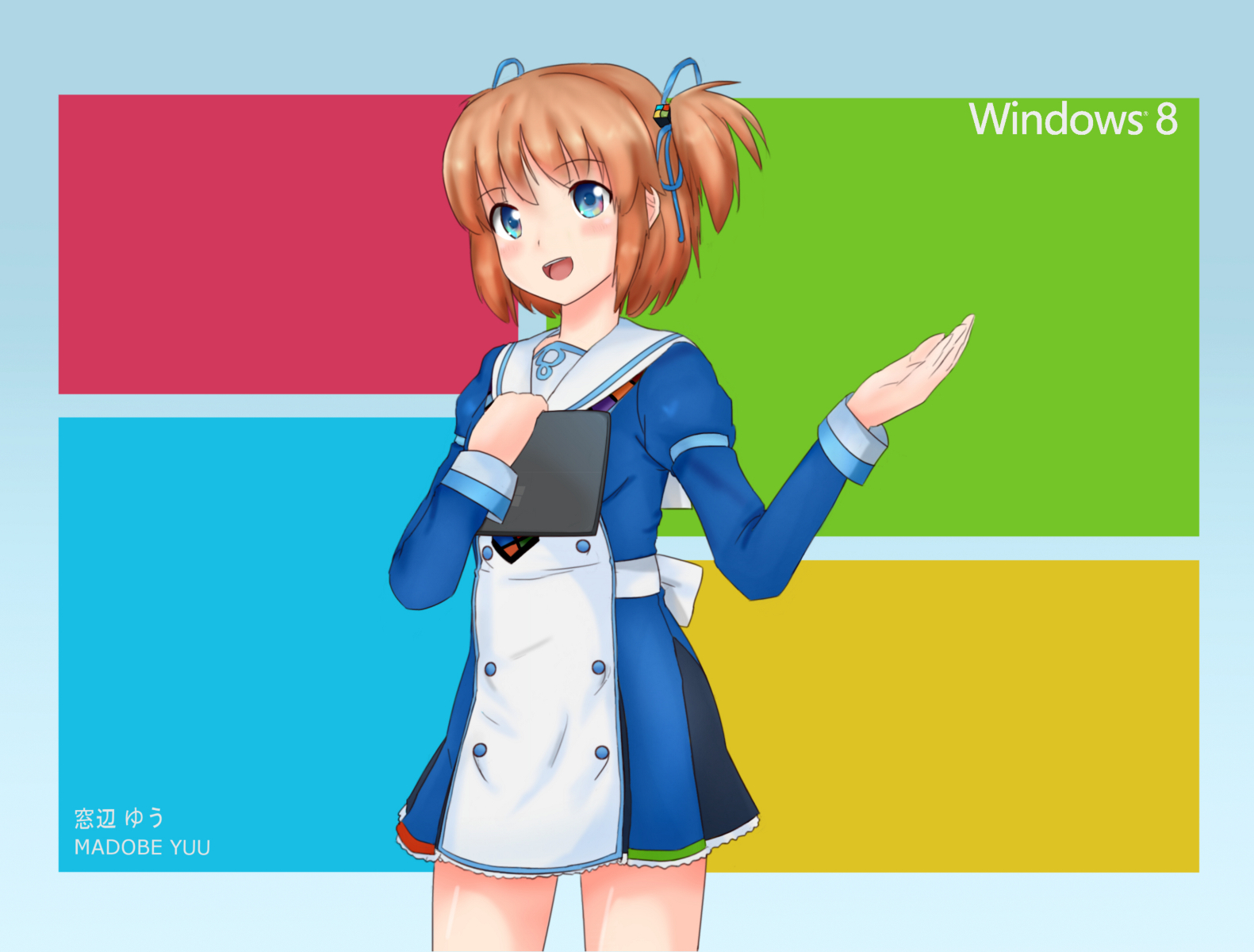 Madobe Yuu | Windows 8 OS-Tan